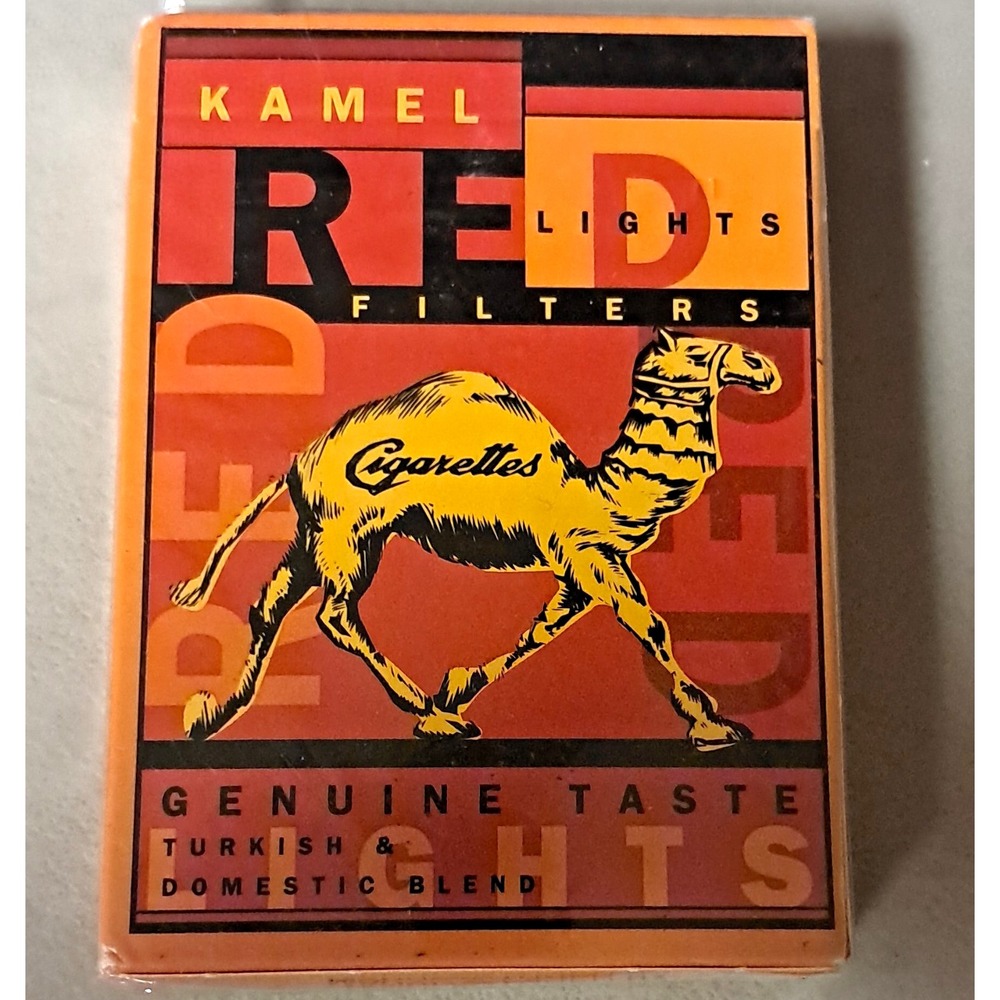 The U.S. Playing Card Co. Camel Red Lights Filters Advertising Deck